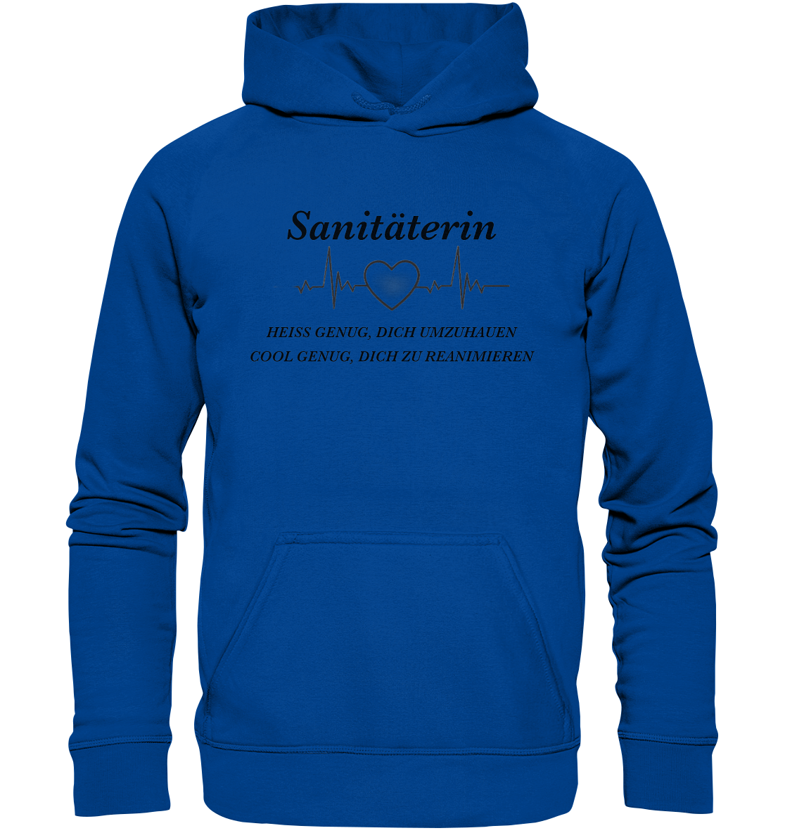 Sanitäterin - heiß und cool - Basic Unisex Hoodie