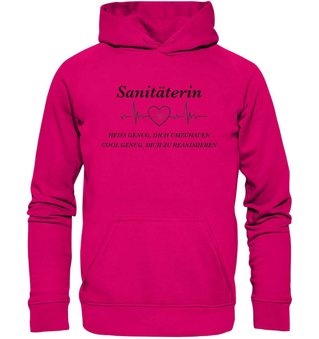 Sanitäterin - heiß und cool - Basic Unisex Hoodie