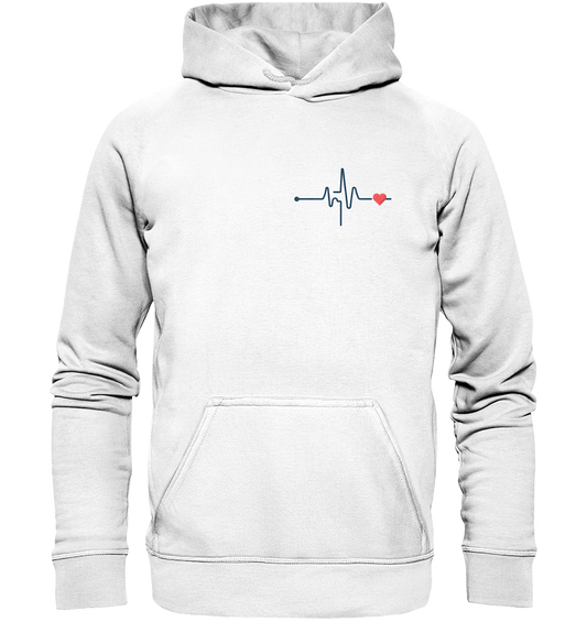 Pulsschlag für die Liebsten - Basic Unisex Hoodie