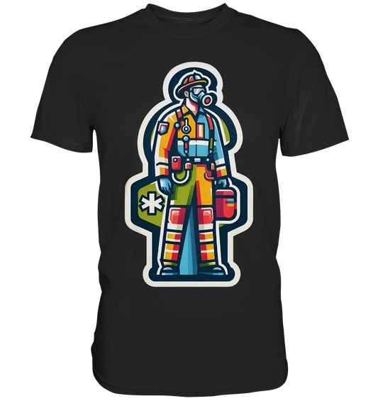 Colorful paramedic/ firefighter - Classic Shirt