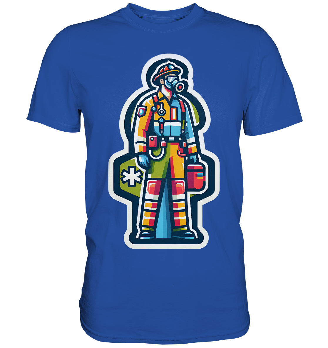 Colorful paramedic/ firefighter - Classic Shirt