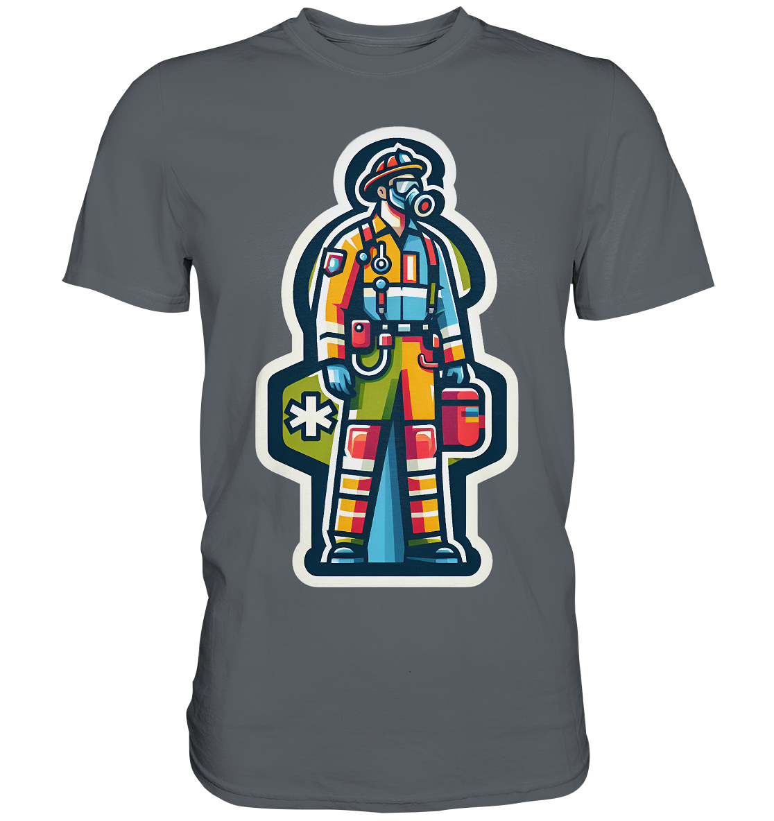 Colorful paramedic/ firefighter - Classic Shirt