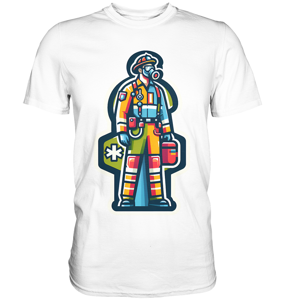 Colorful paramedic/ firefighter - Classic Shirt