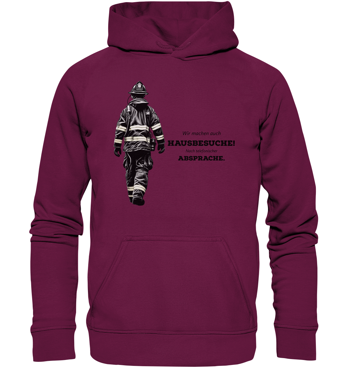 Wir machen auch Hausbesuche! - Feuerwehr - Kids Premium Hoodie