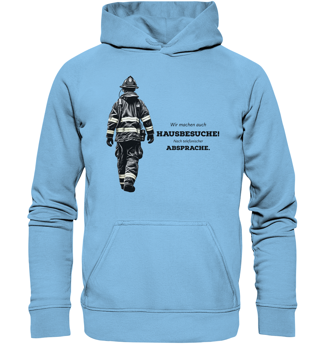 Wir machen auch Hausbesuche! - Feuerwehr - Kids Premium Hoodie