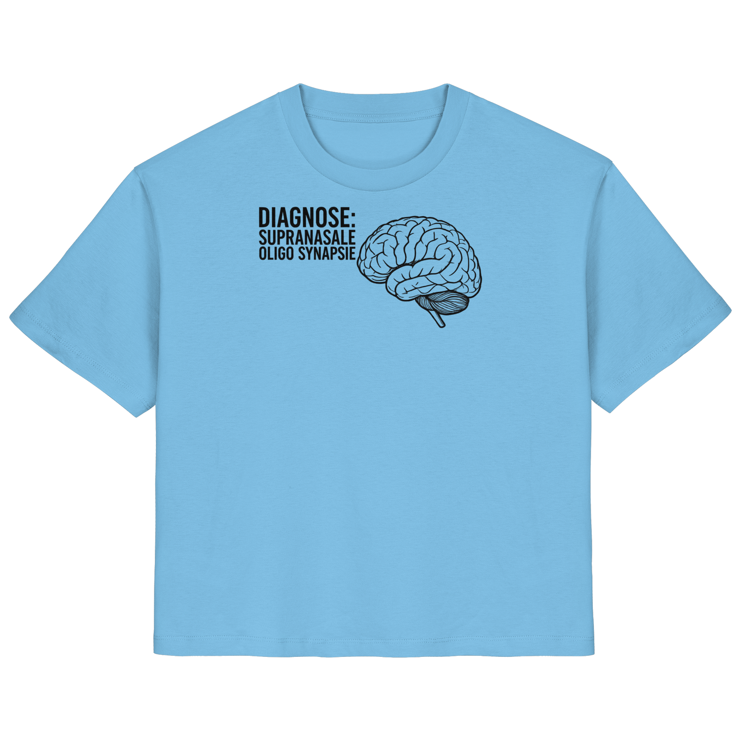 Diagnose: Supranasale Olingo Synapsie - Medizinhumor - Ladies Organic Shirt
