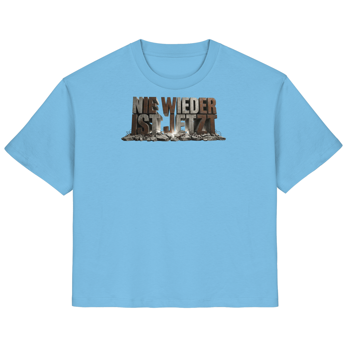 Nie wieder ist jetzt  - Demokratie  - Ladies Organic Shirt