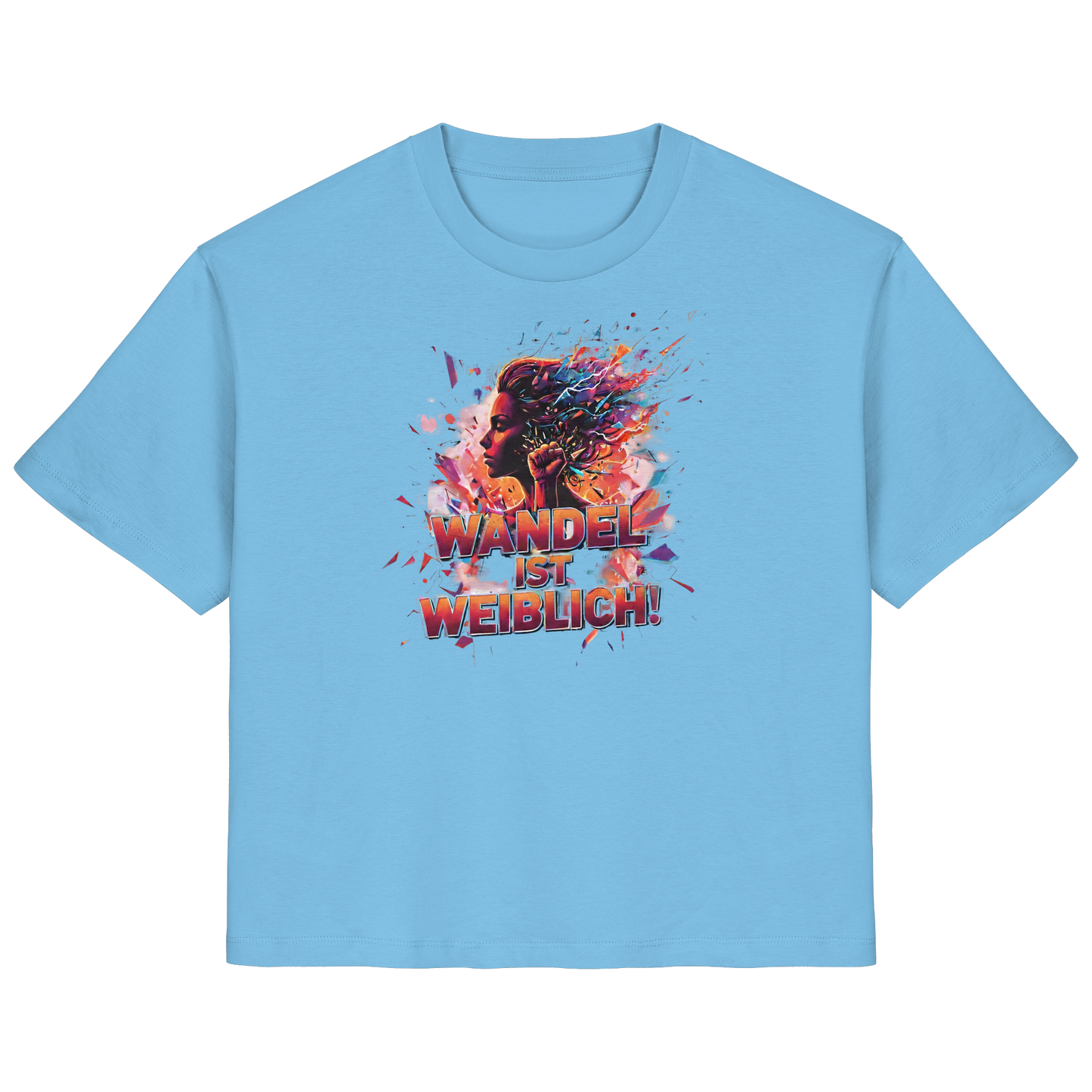 Wandel ist weiblich - Feminismus - Ladies Organic Shirt