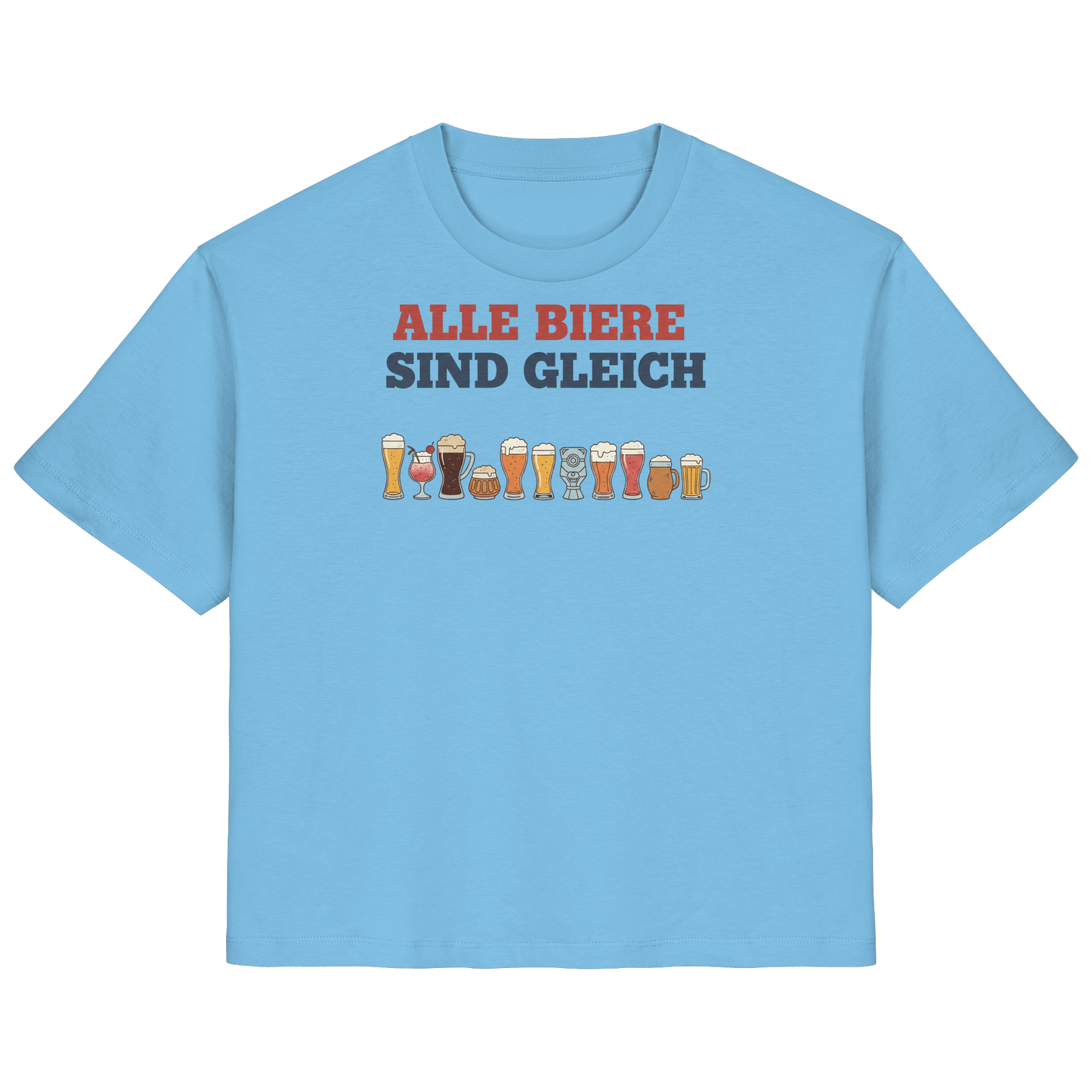 Alle Biere sind gleich  - Demokratie - Ladies Organic Shirt