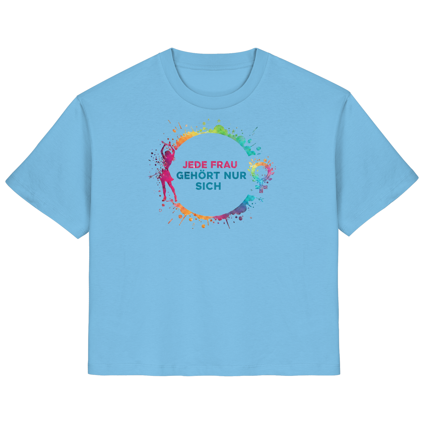 Jede Frau gehört nur sich - Feminismus - Ladies Organic Shirt