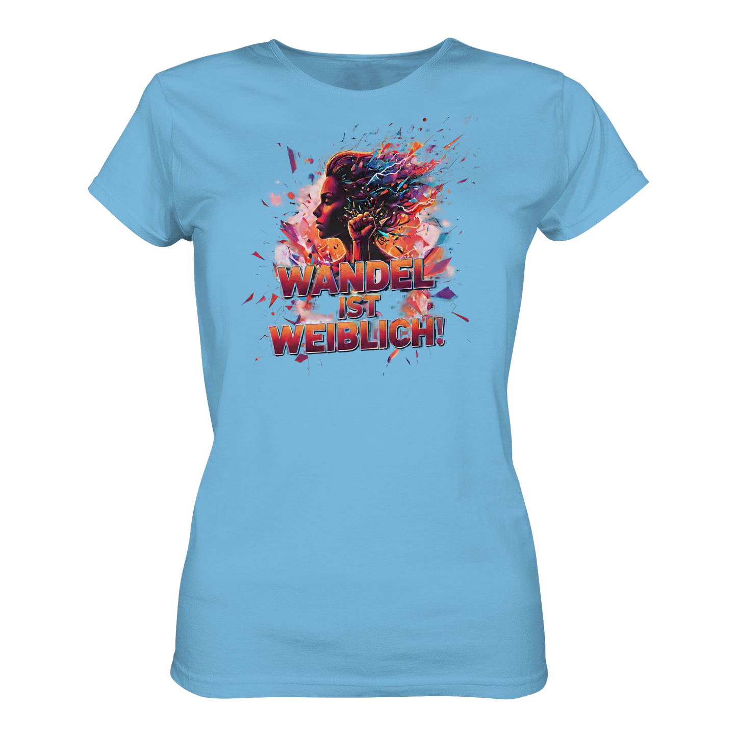 Wandel ist weiblich - Feminismus - Ladies Organic Shirt