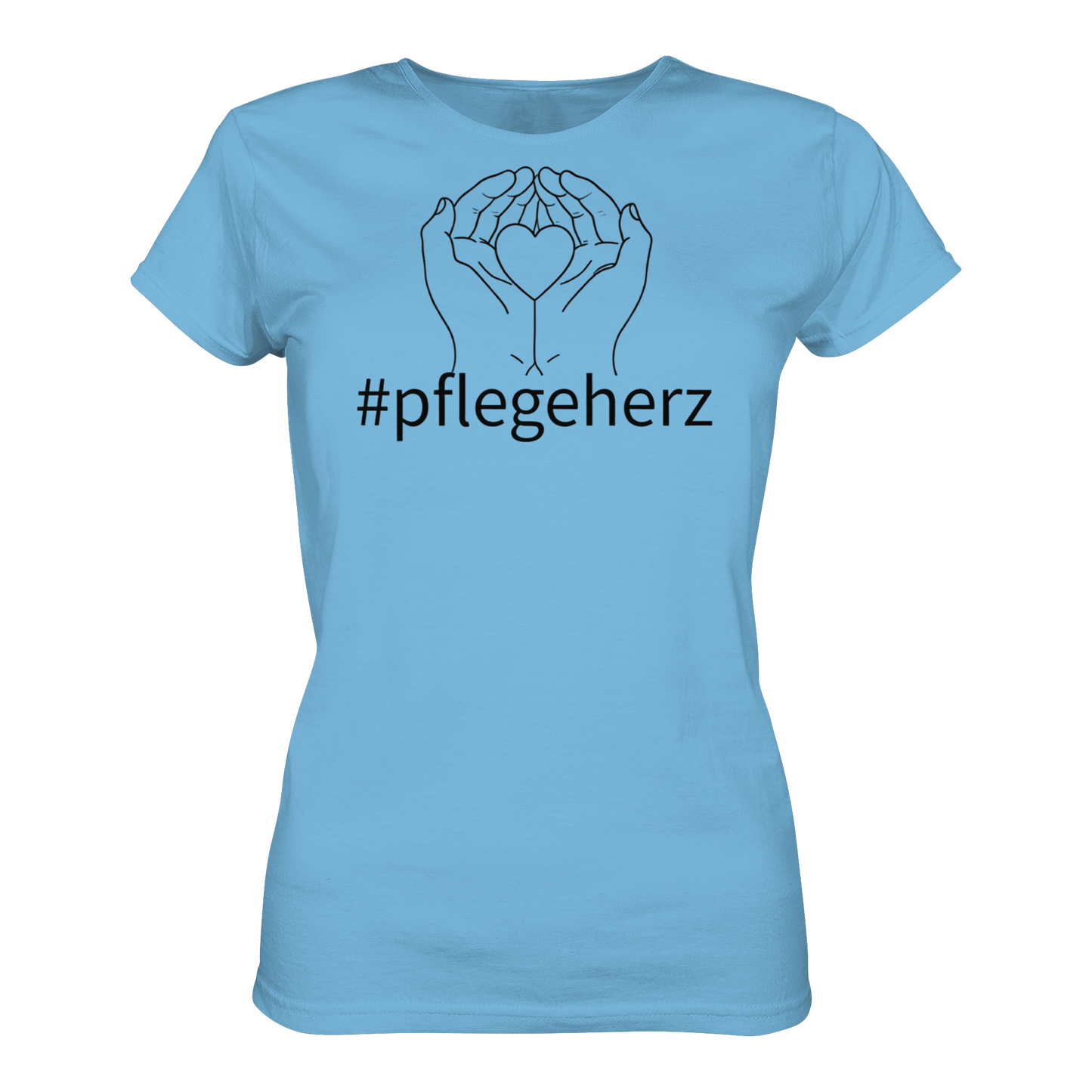#pflegeherz - Pflegekraft - Ladies Organic Shirt