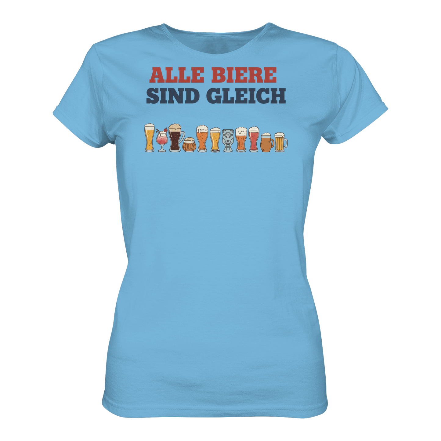 Alle Biere sind gleich  - Demokratie - Ladies Organic Shirt