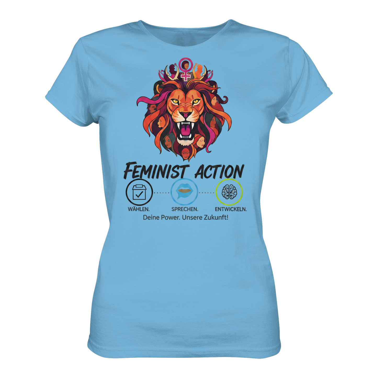 Feminist Action - Feminismus - Ladies Organic Shirt