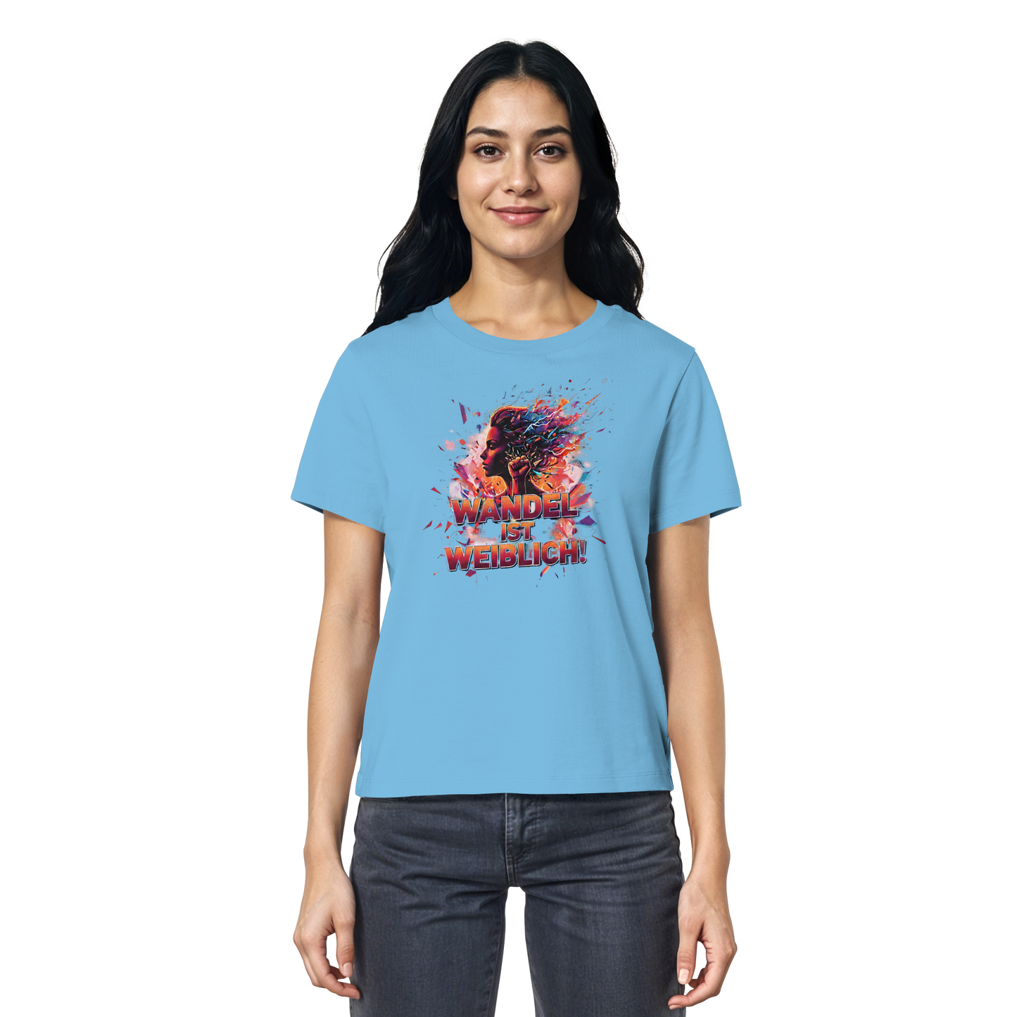 Wandel ist weiblich - Feminismus - Ladies Organic Shirt
