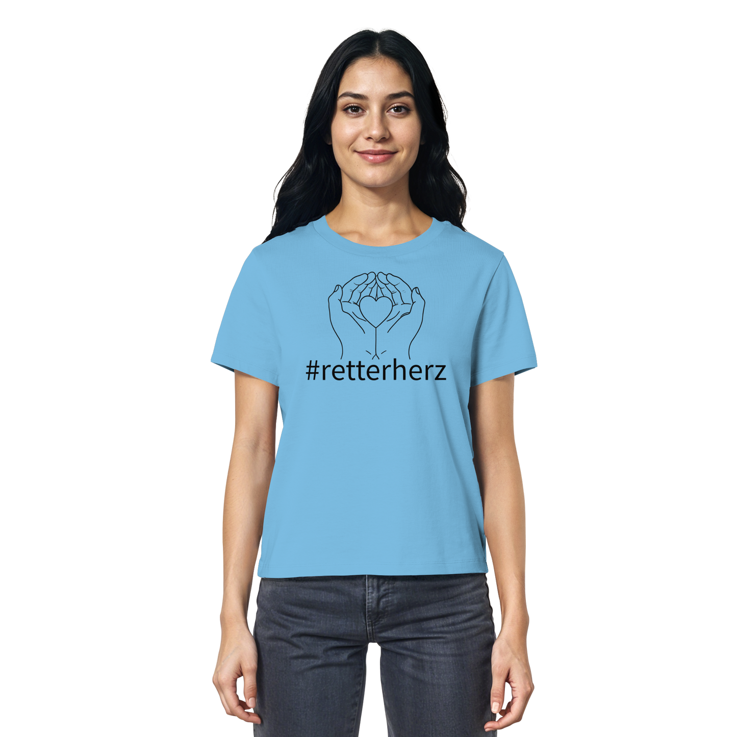 #retterherz - Rettungsdienst - Ladies Organic Shirt
