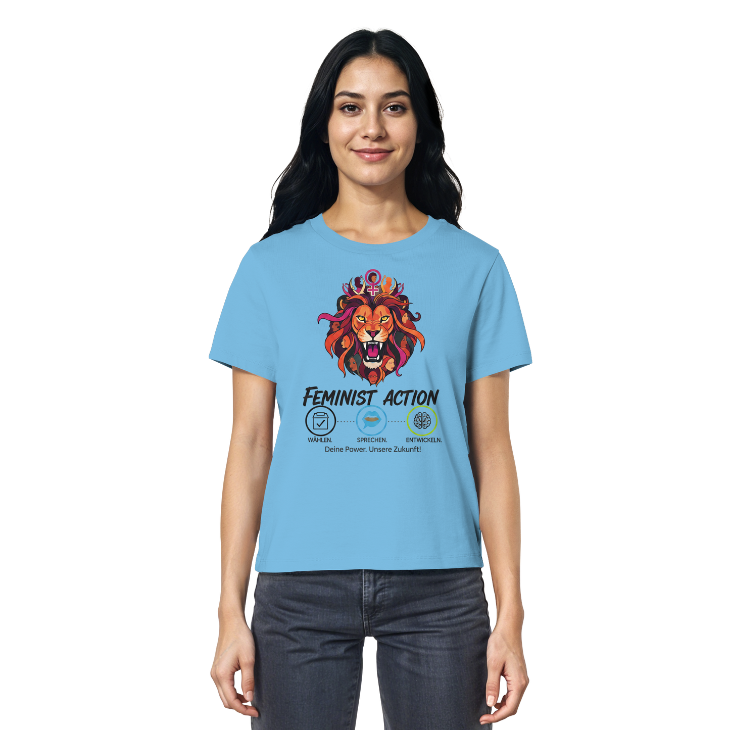 Feminist Action - Feminismus - Ladies Organic Shirt