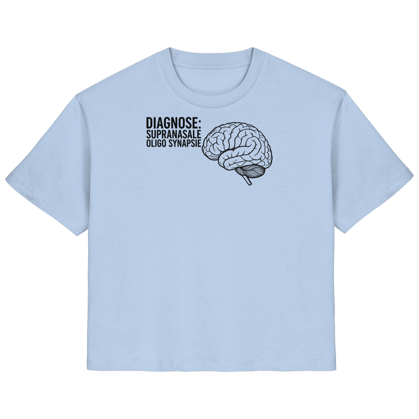 Diagnose: Supranasale Olingo Synapsie - Medizinhumor - Ladies Organic Shirt