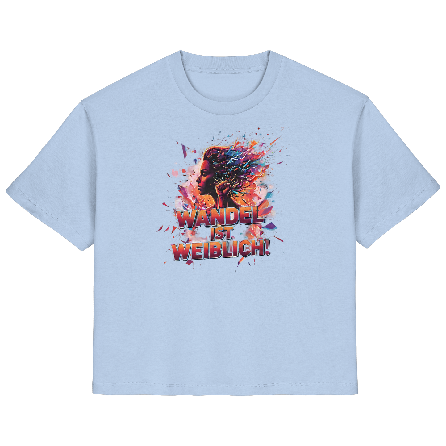 Wandel ist weiblich - Feminismus - Ladies Organic Shirt