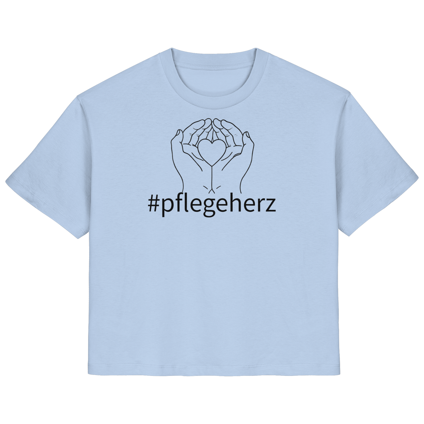 #pflegeherz - Pflegekraft - Ladies Organic Shirt