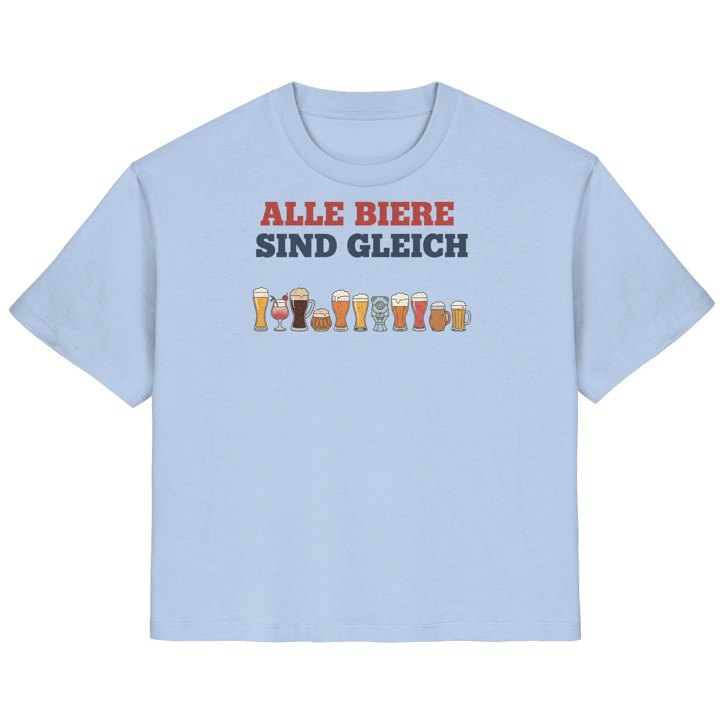 Alle Biere sind gleich  - Demokratie - Ladies Organic Shirt