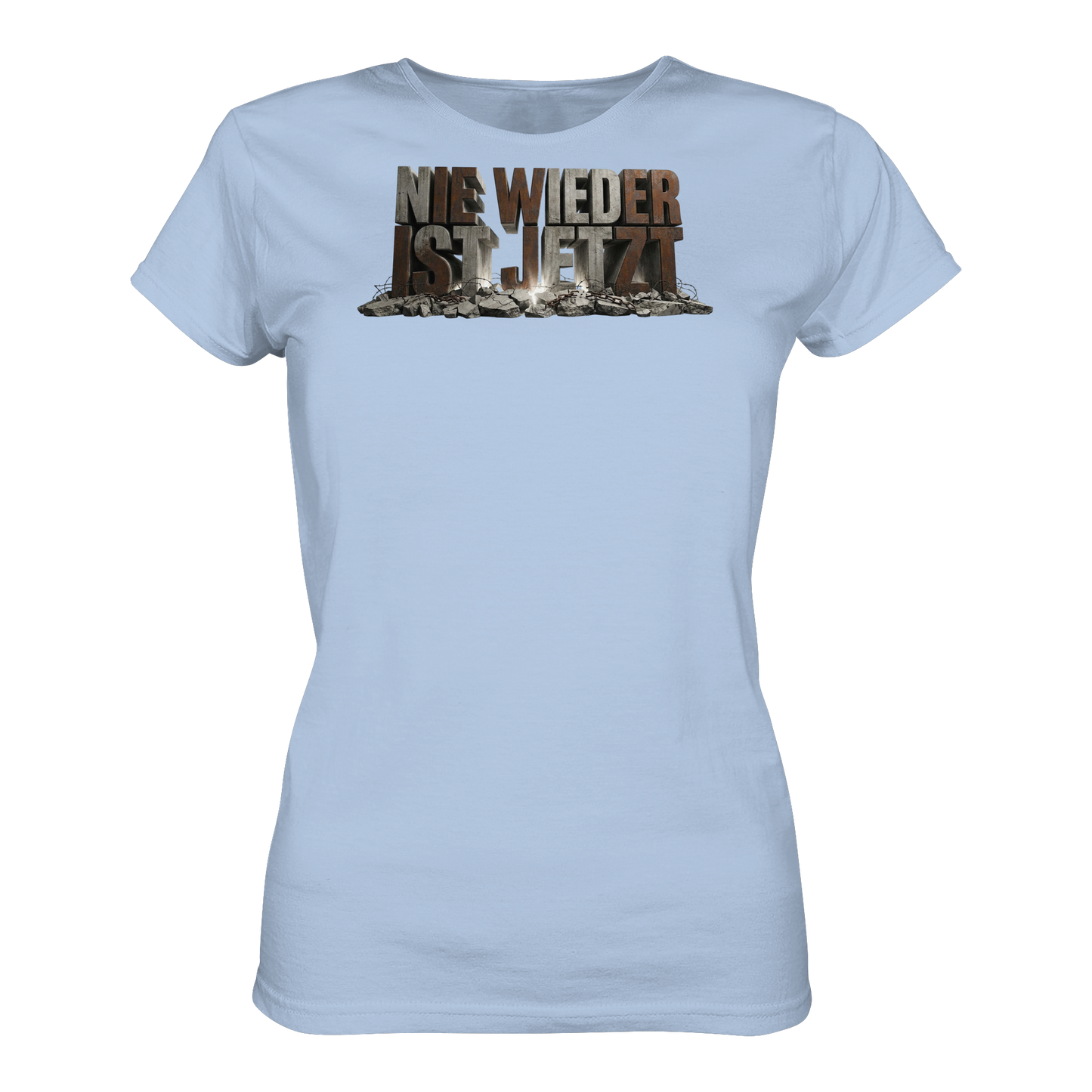 Nie wieder ist jetzt  - Demokratie  - Ladies Organic Shirt