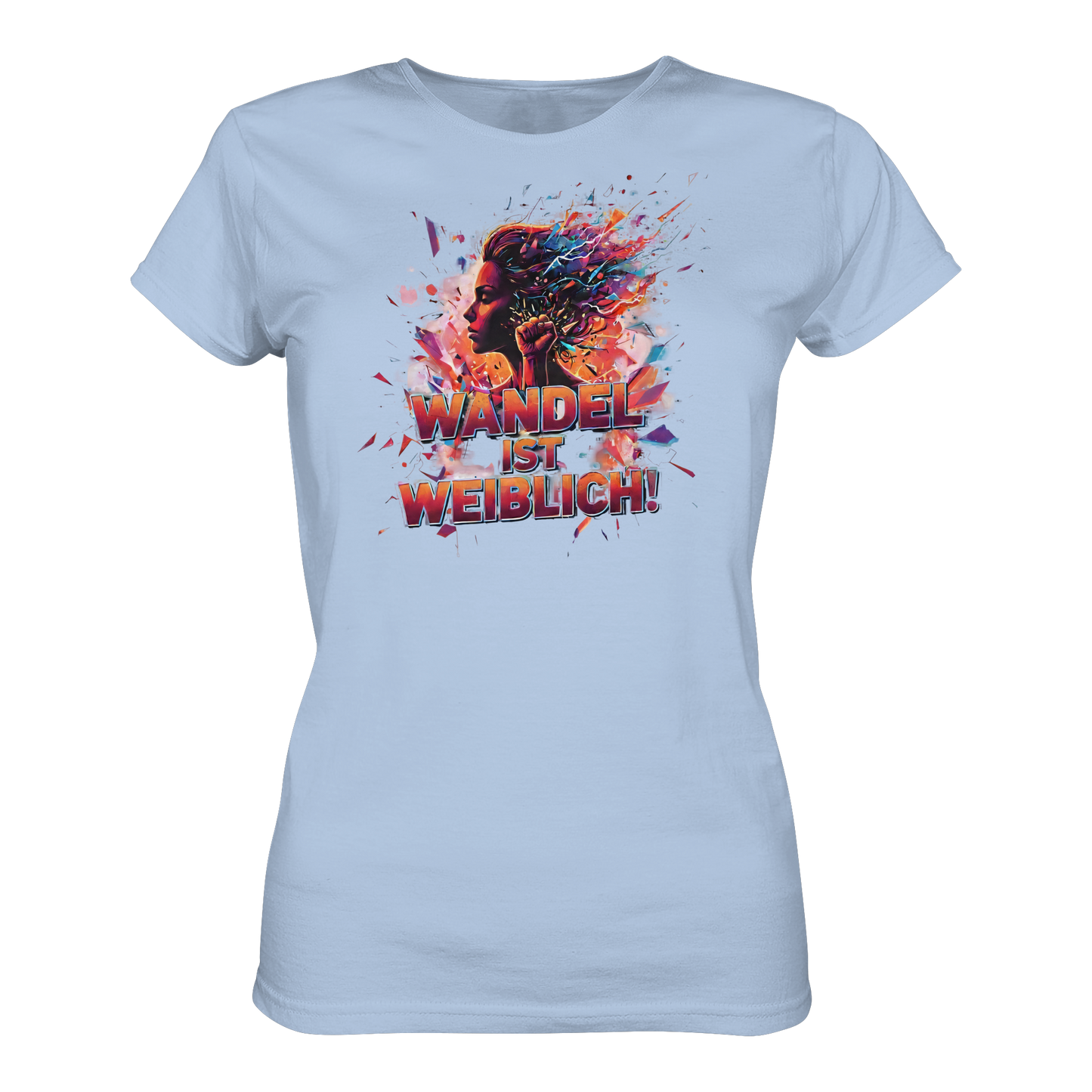Wandel ist weiblich - Feminismus - Ladies Organic Shirt