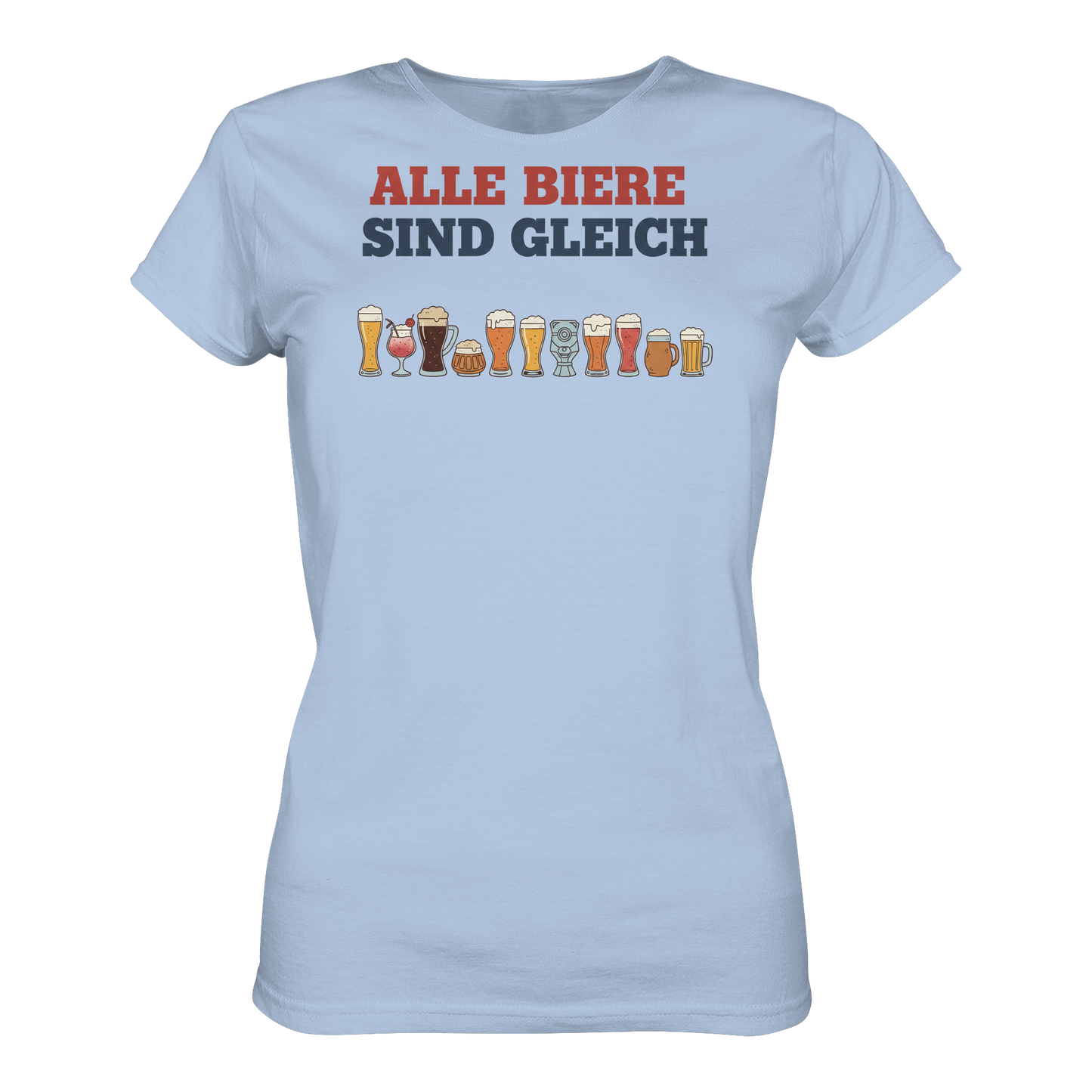 Alle Biere sind gleich  - Demokratie - Ladies Organic Shirt