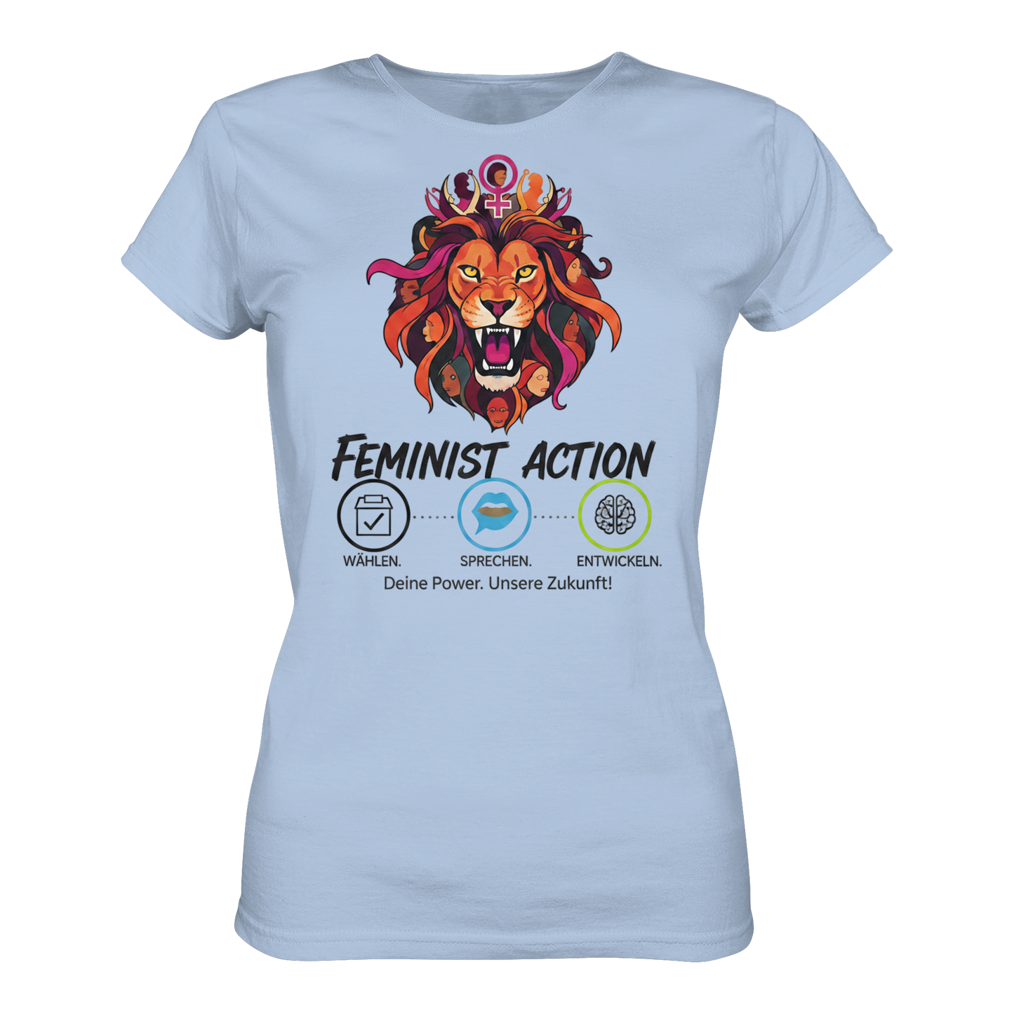 Feminist Action - Feminismus - Ladies Organic Shirt