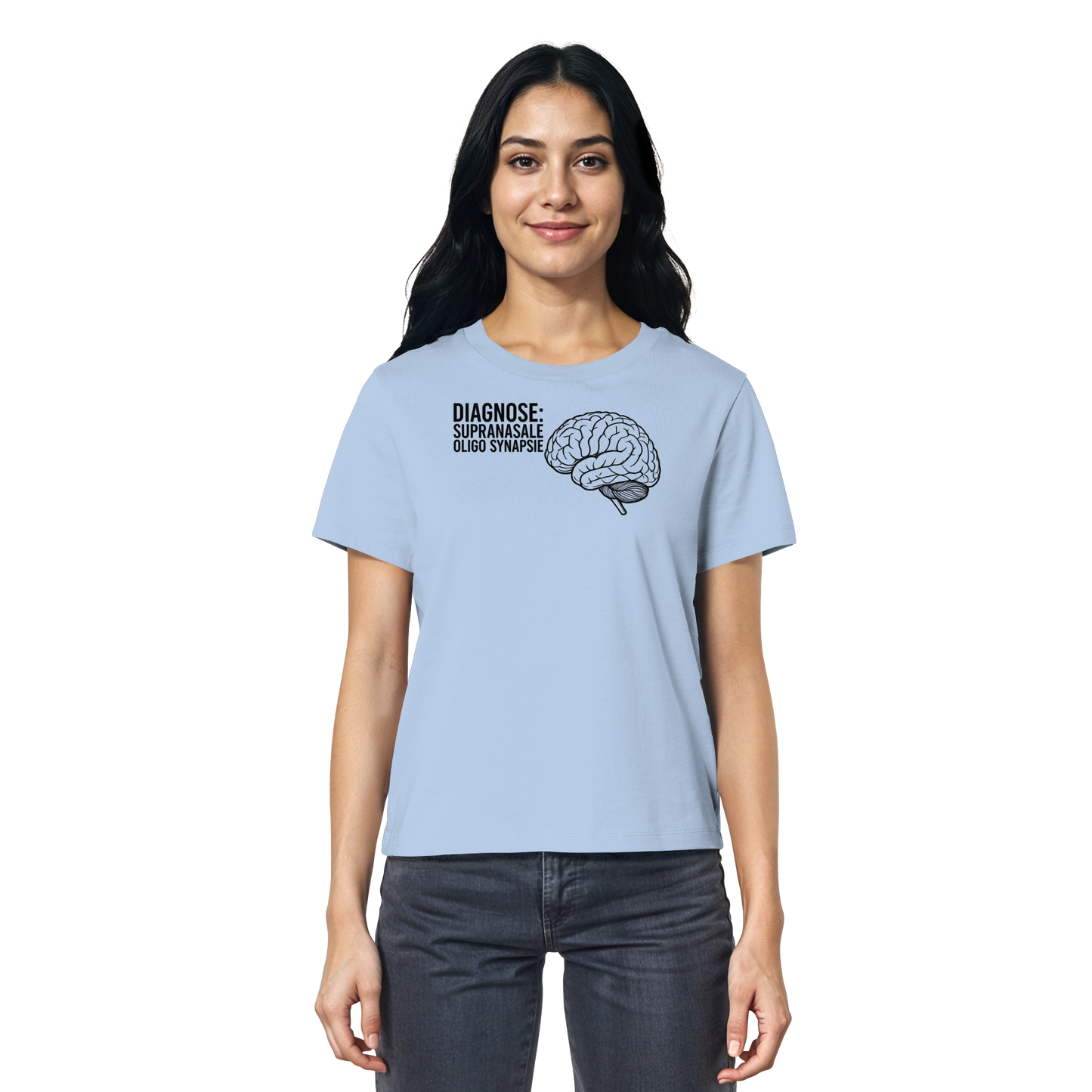 Diagnose: Supranasale Olingo Synapsie - Medizinhumor - Ladies Organic Shirt