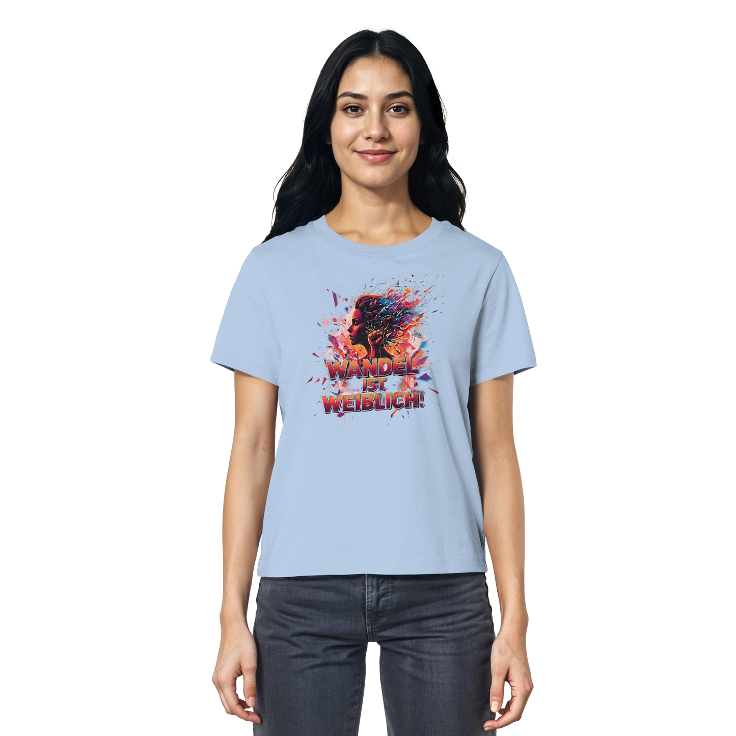 Wandel ist weiblich - Feminismus - Ladies Organic Shirt