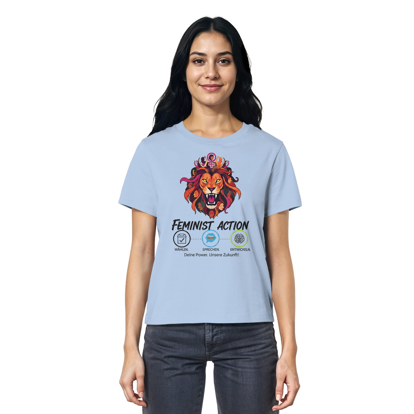 Feminist Action - Feminismus - Ladies Organic Shirt