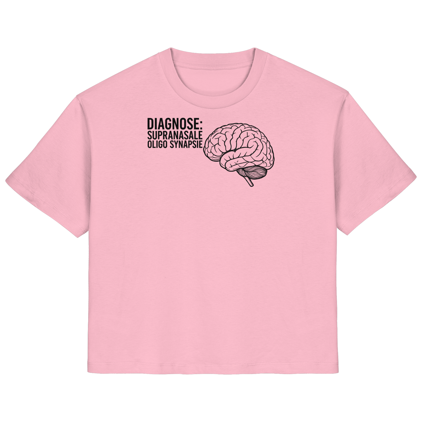 Diagnose: Supranasale Olingo Synapsie - Medizinhumor - Ladies Organic Shirt