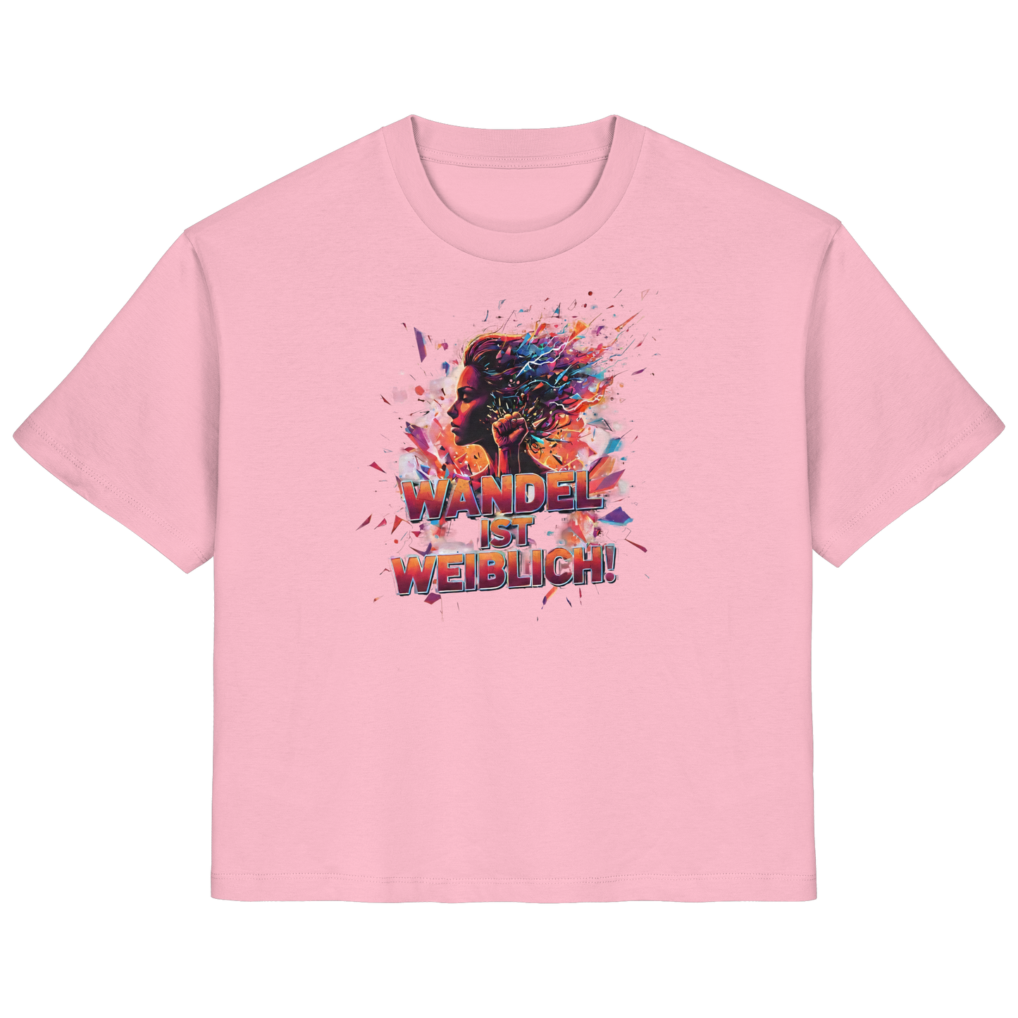 Wandel ist weiblich - Feminismus - Ladies Organic Shirt
