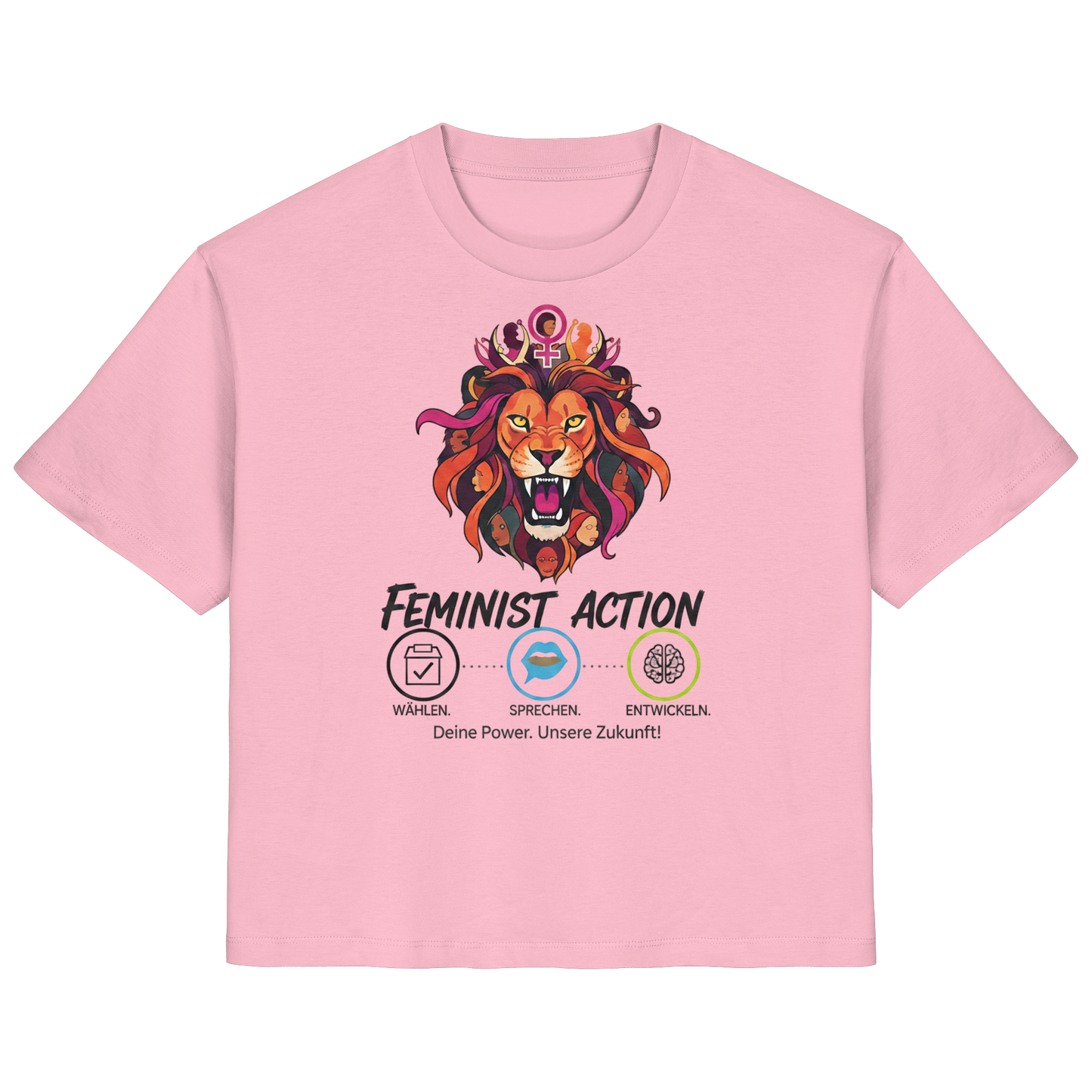 Feminist Action - Feminismus - Ladies Organic Shirt