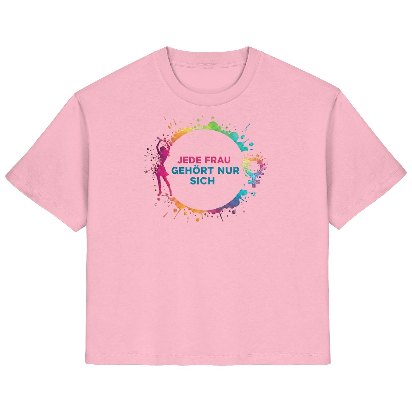 Jede Frau gehört nur sich - Feminismus - Ladies Organic Shirt