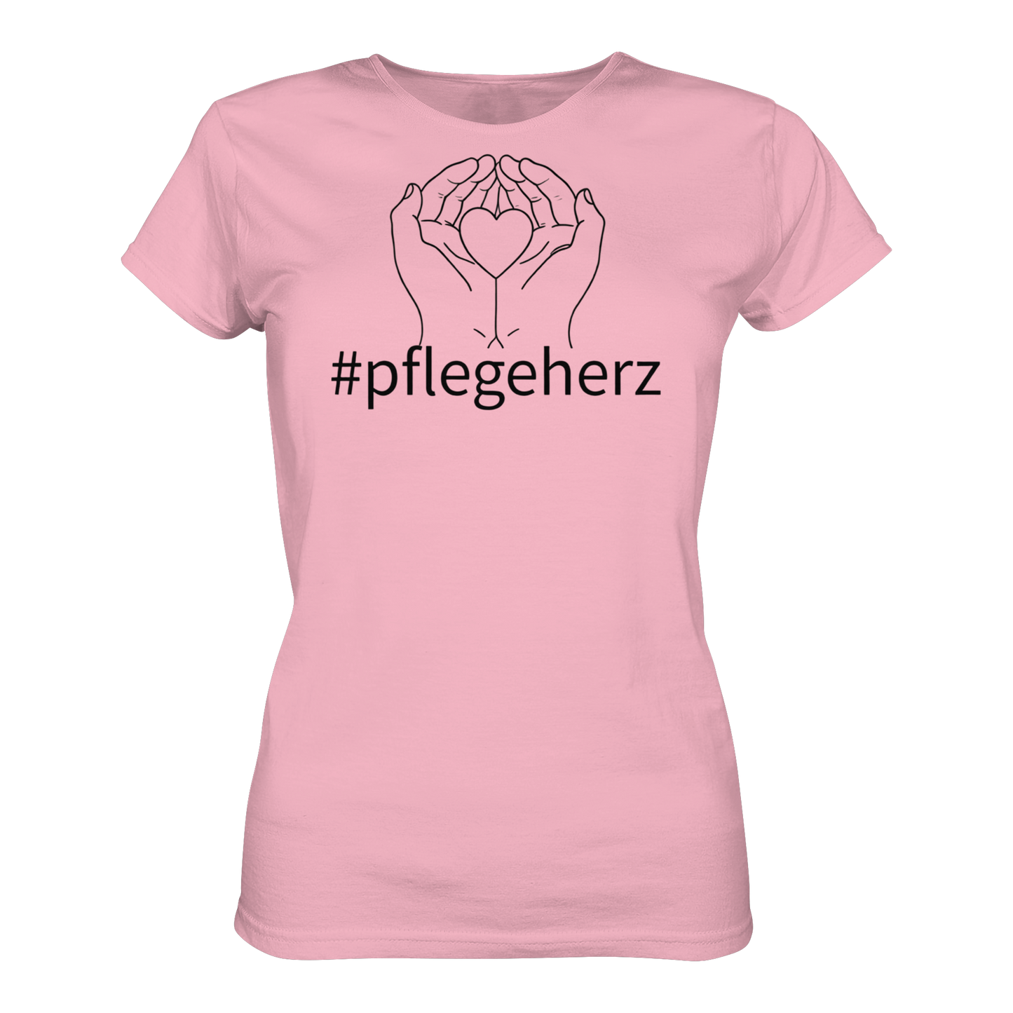 #pflegeherz - Pflegekraft - Ladies Organic Shirt