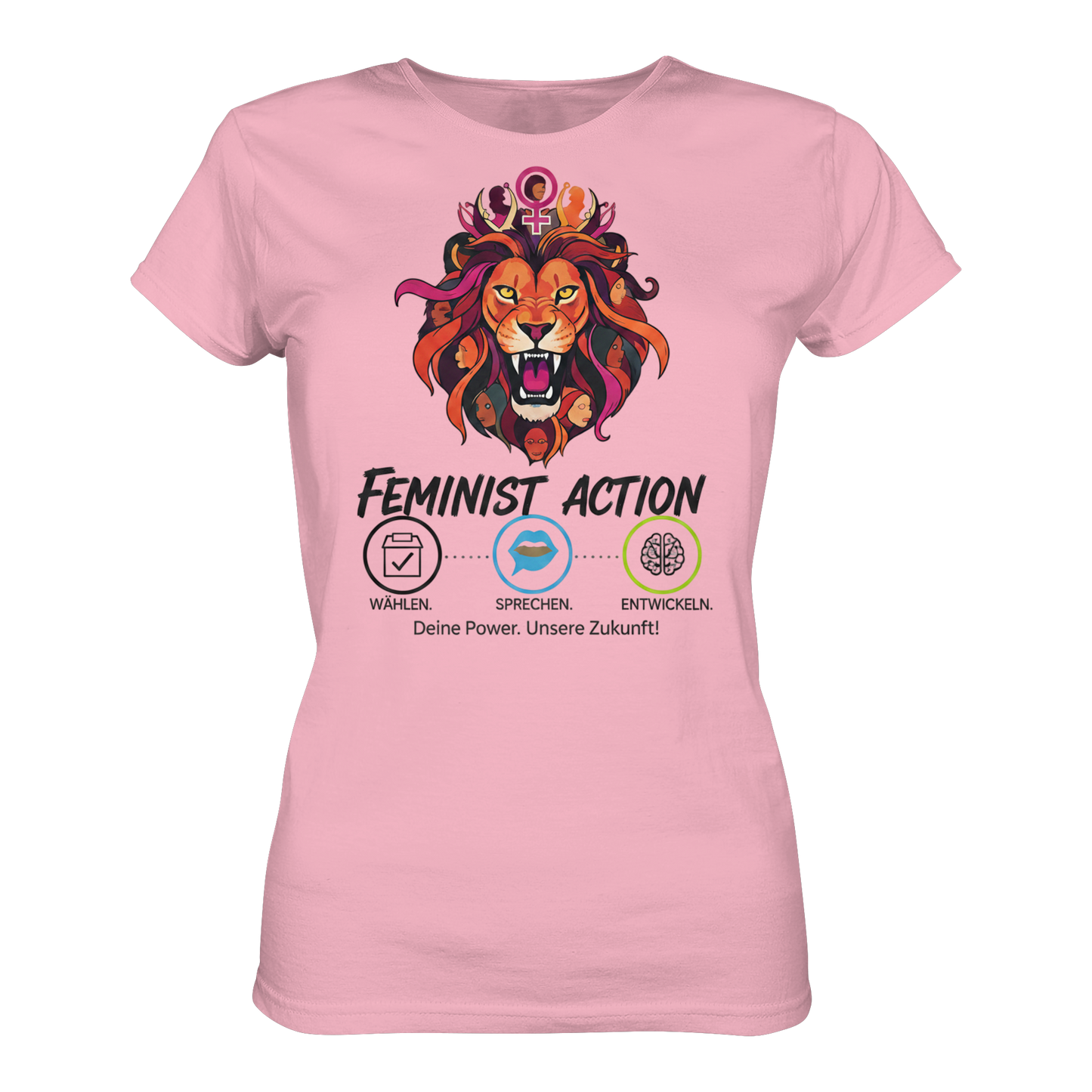 Feminist Action - Feminismus - Ladies Organic Shirt