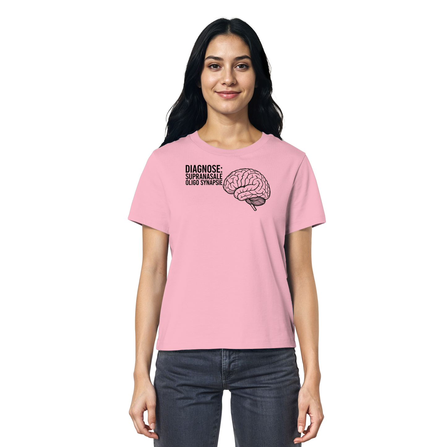 Diagnose: Supranasale Olingo Synapsie - Medizinhumor - Ladies Organic Shirt
