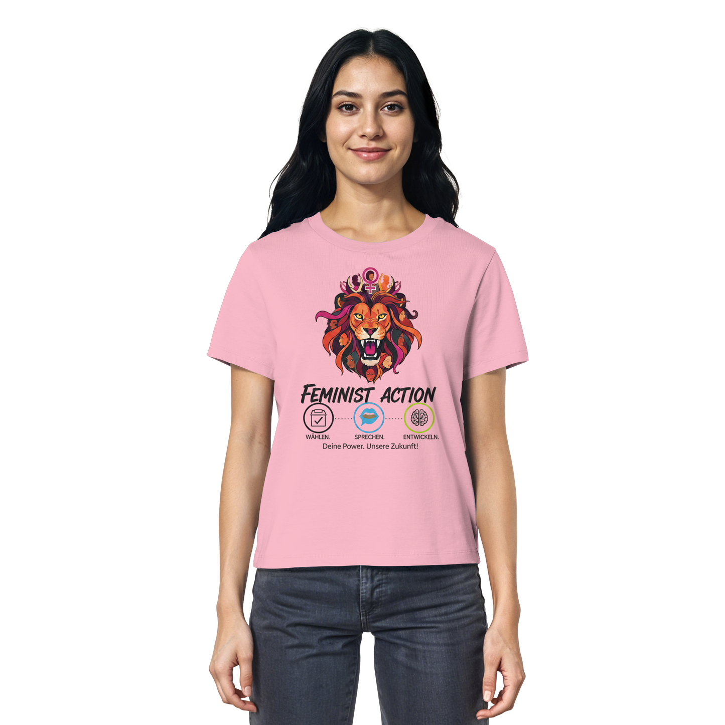 Feminist Action - Feminismus - Ladies Organic Shirt