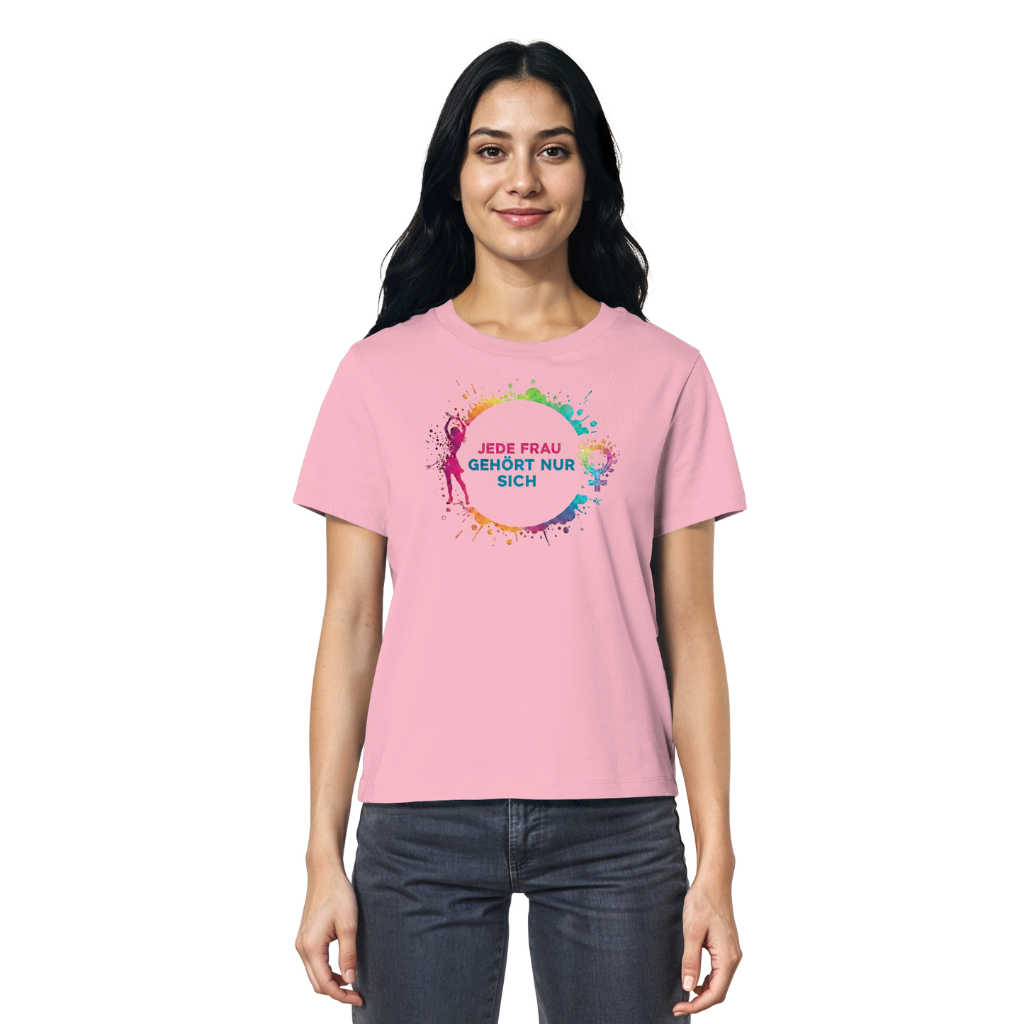 Jede Frau gehört nur sich - Feminismus - Ladies Organic Shirt
