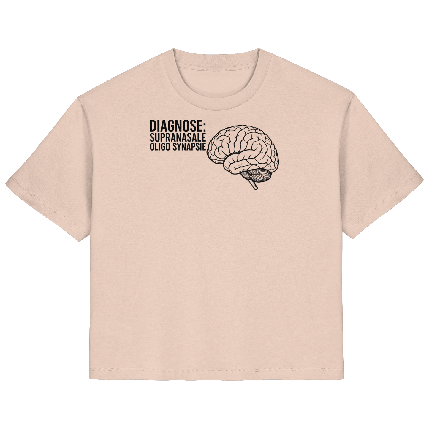 Diagnose: Supranasale Olingo Synapsie - Medizinhumor - Ladies Organic Shirt