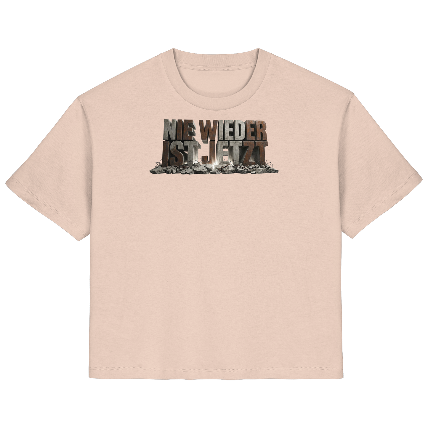 Nie wieder ist jetzt  - Demokratie  - Ladies Organic Shirt