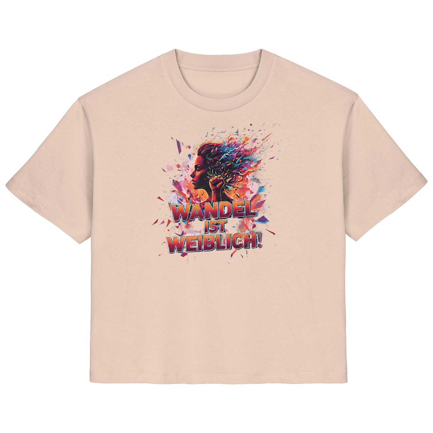 Wandel ist weiblich - Feminismus - Ladies Organic Shirt