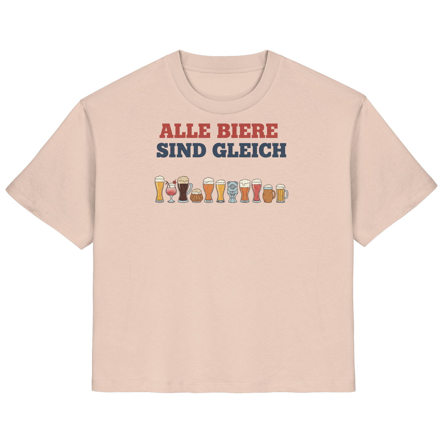 Alle Biere sind gleich  - Demokratie - Ladies Organic Shirt