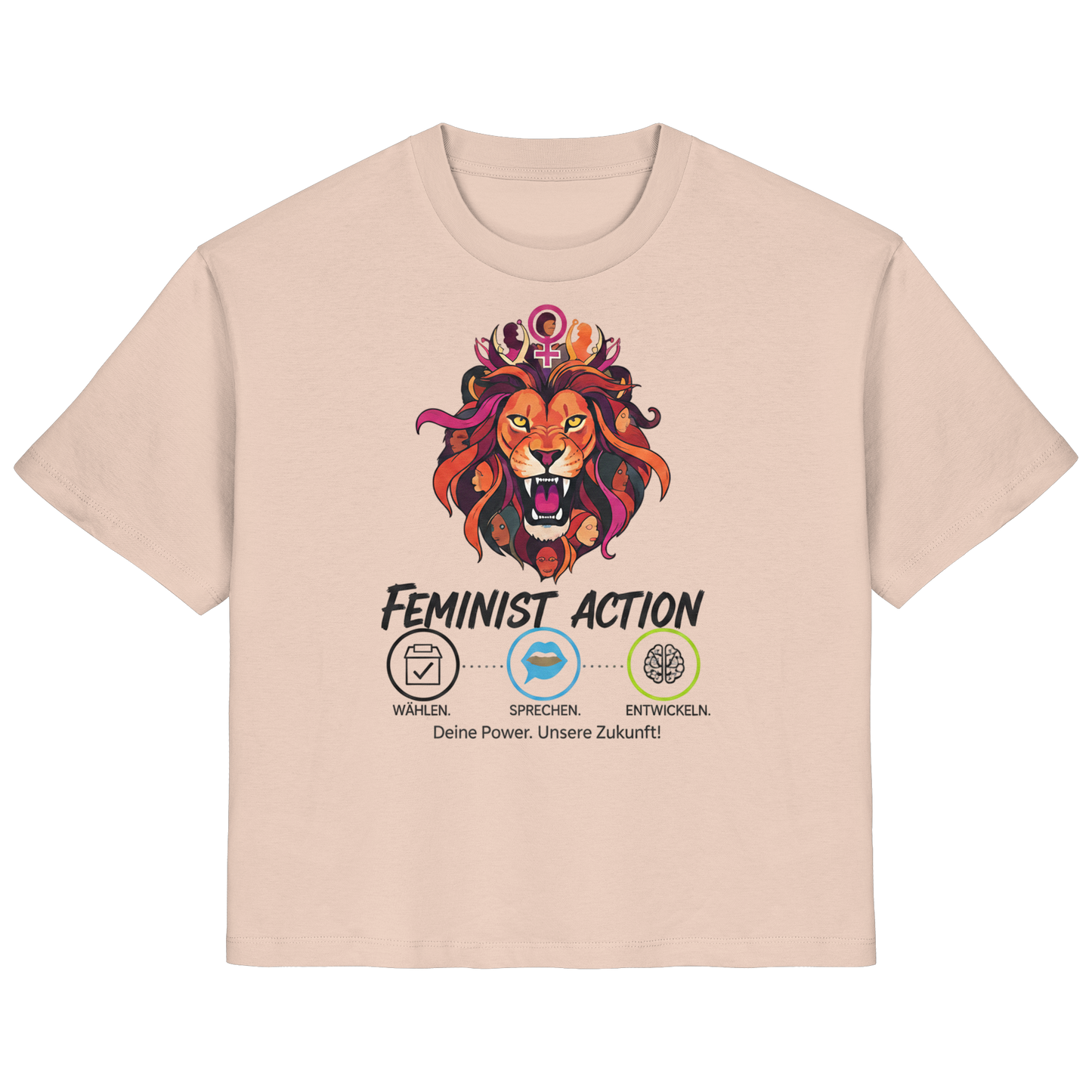 Feminist Action - Feminismus - Ladies Organic Shirt