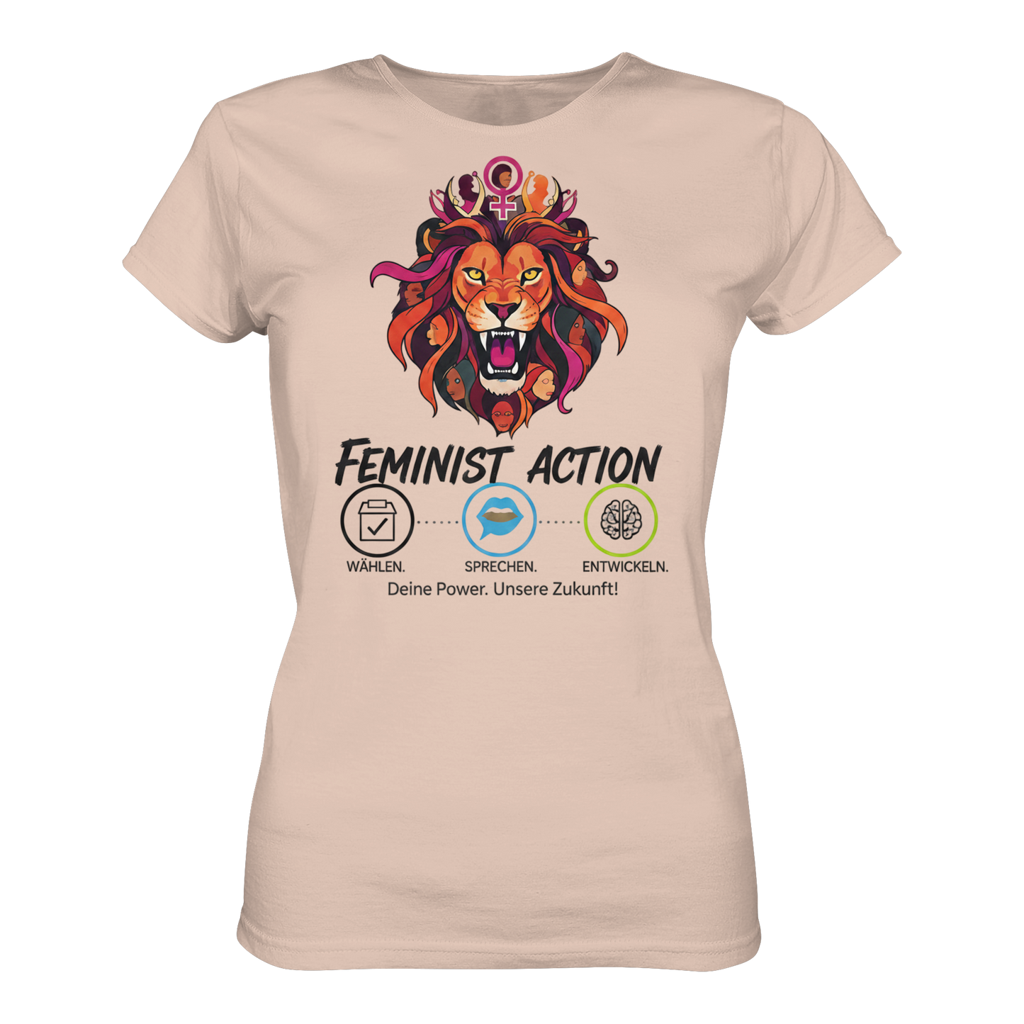 Feminist Action - Feminismus - Ladies Organic Shirt