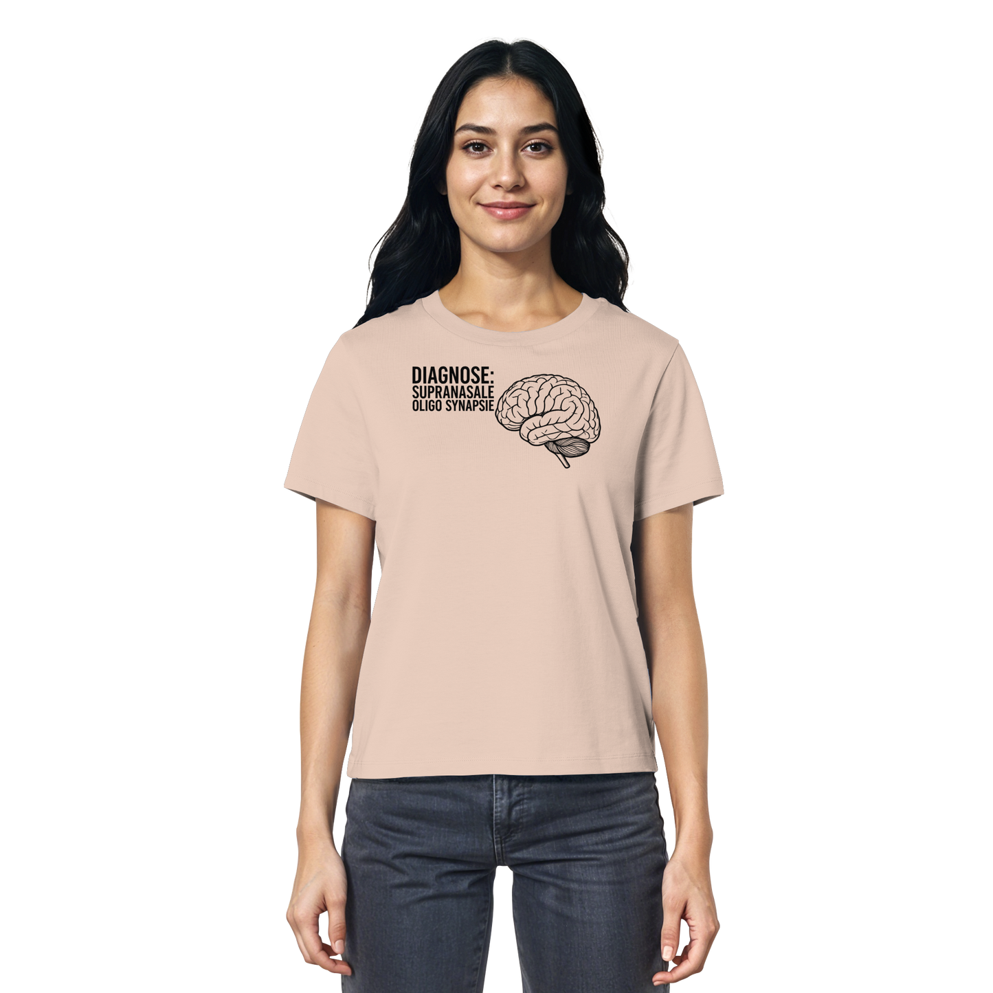 Diagnose: Supranasale Olingo Synapsie - Medizinhumor - Ladies Organic Shirt