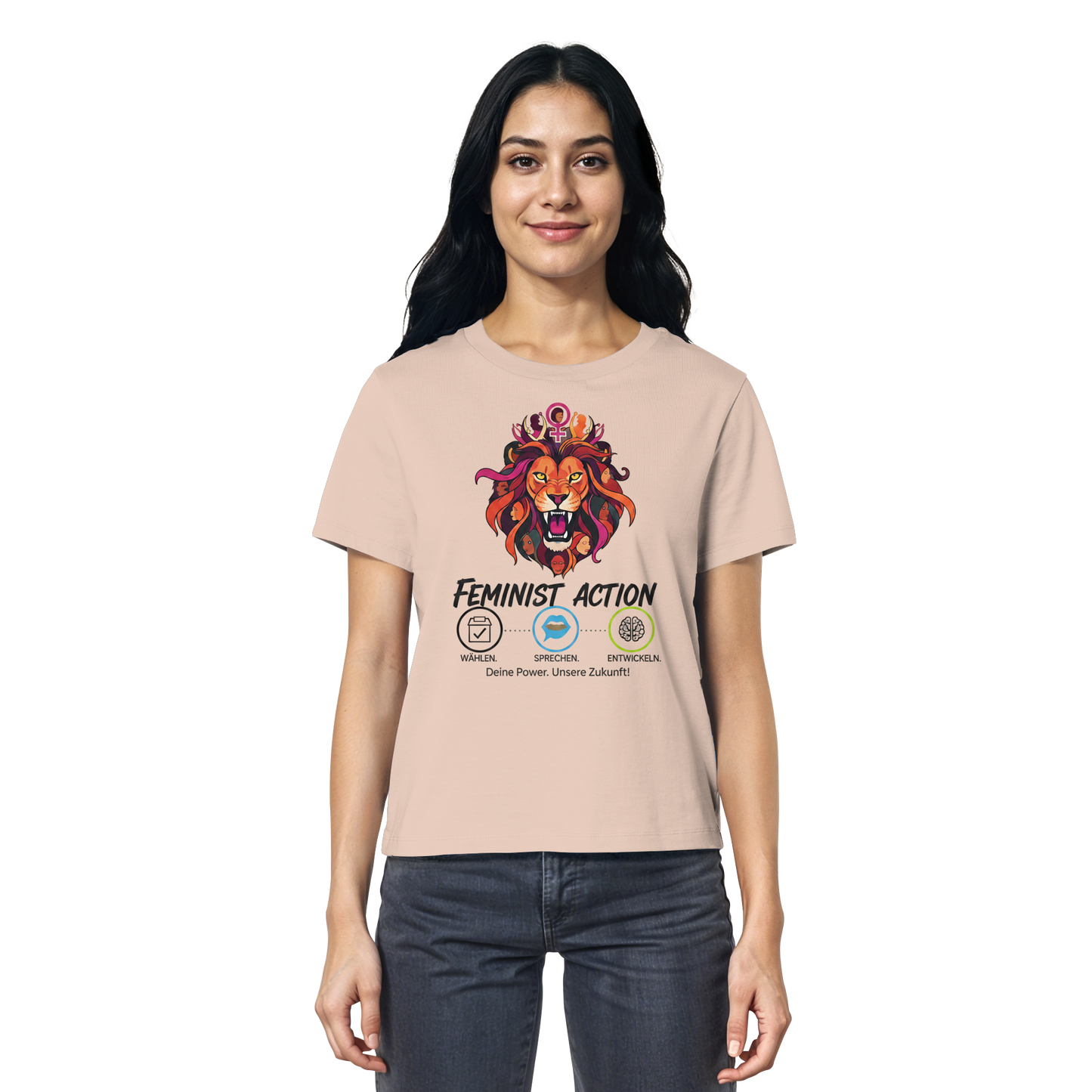 Feminist Action - Feminismus - Ladies Organic Shirt