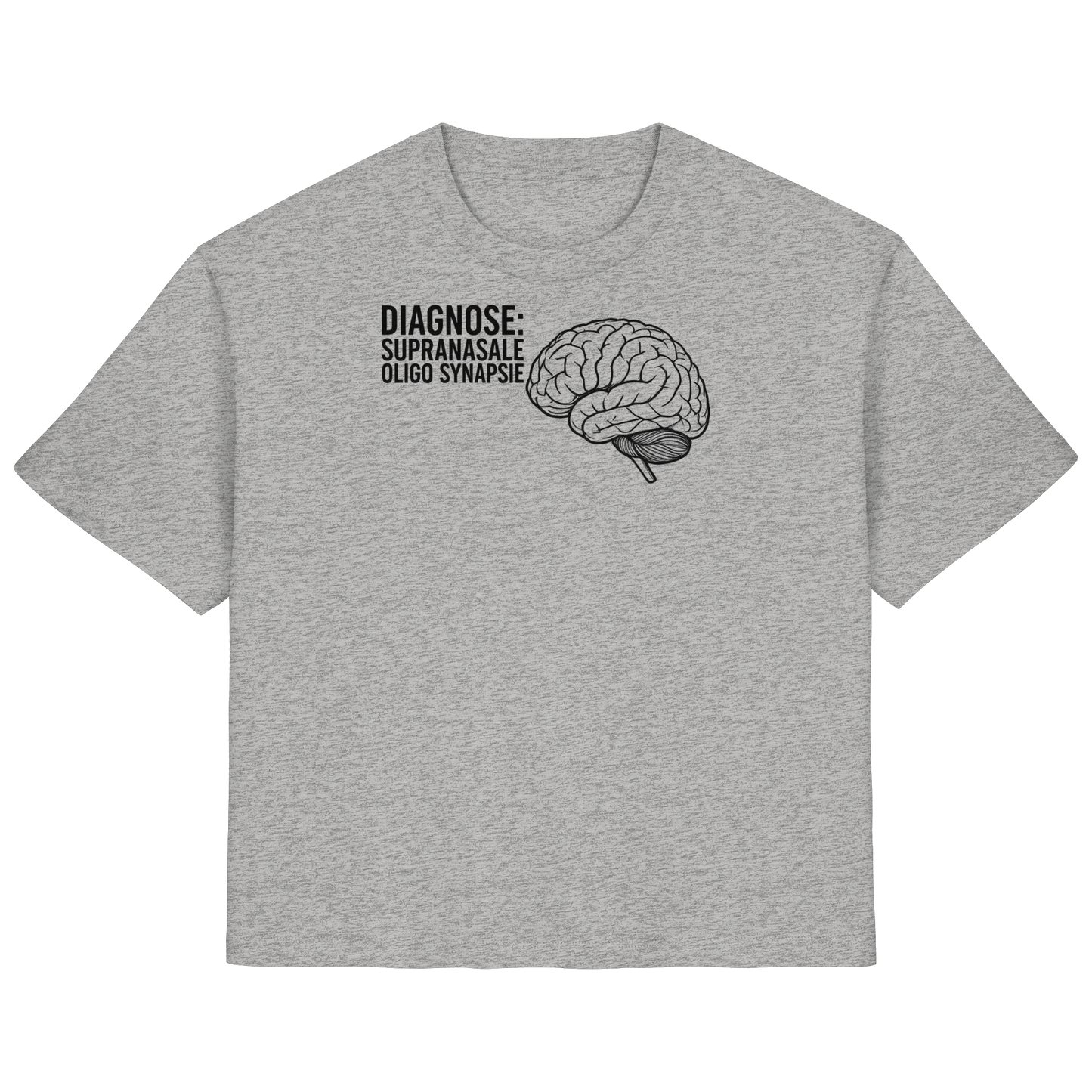 Diagnose: Supranasale Olingo Synapsie - Medizinhumor - Ladies Organic Shirt